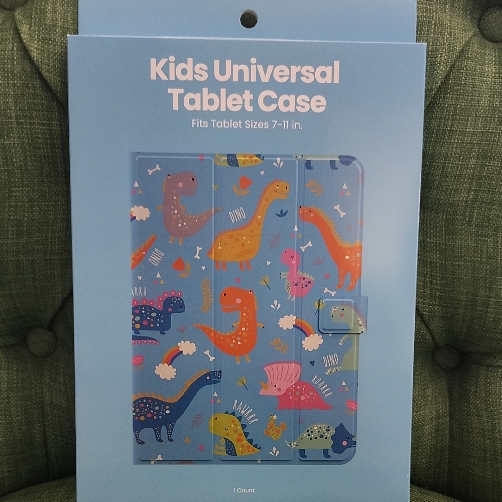 Colorful Dinosaur Tablet Case for Kids